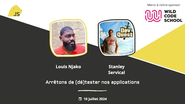 Arrêtons de (dé)tester nos applications